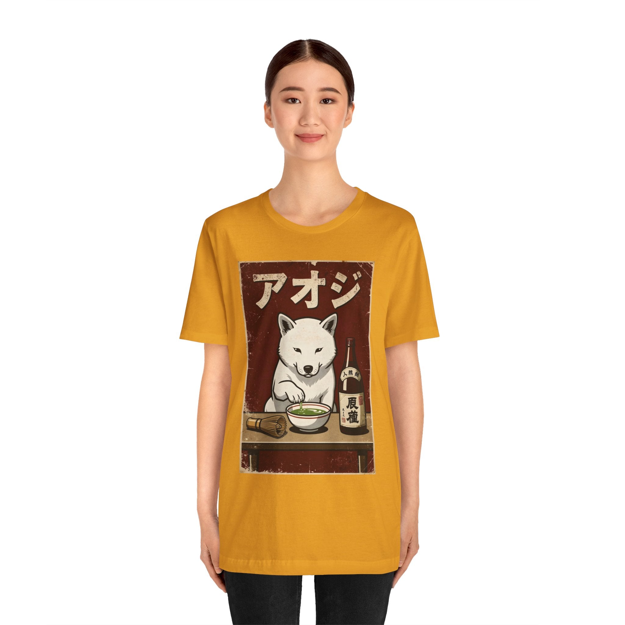 Shiba Inu Ramen Tee — Japanese Dog Dining Graphic T-Shirt
