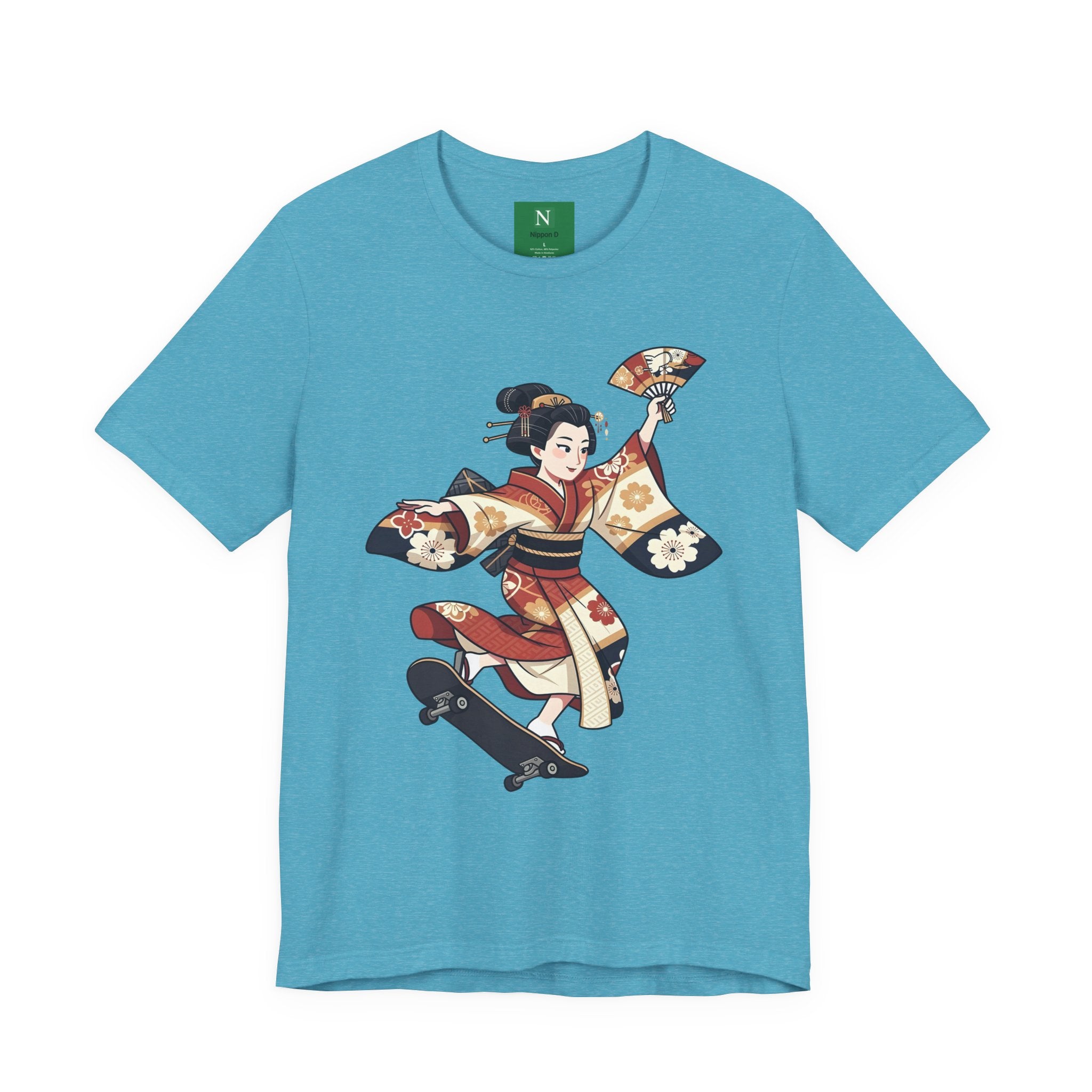 Skateboarding Geisha T-Shirt