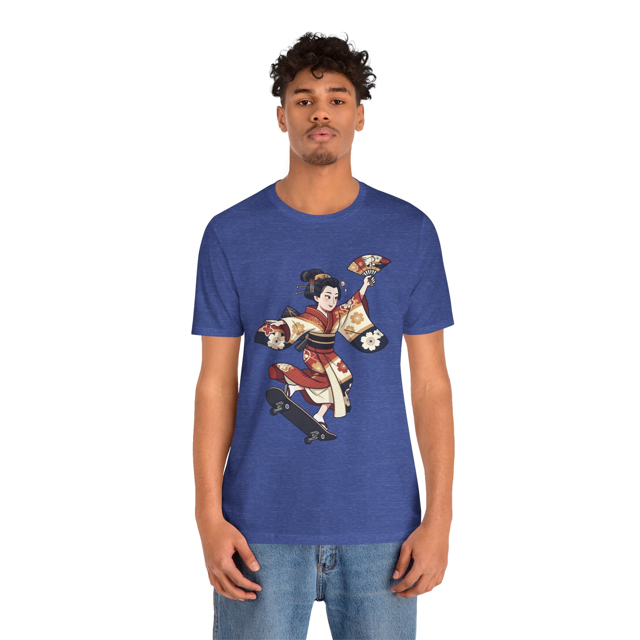 Skateboarding Geisha T-Shirt