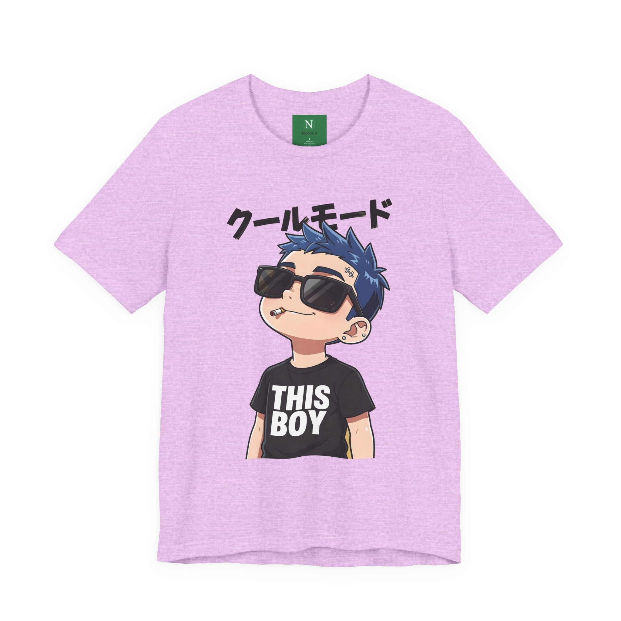 Cool Mode Anime Kid T‑Shirt — "This Boy" Graphic Tee