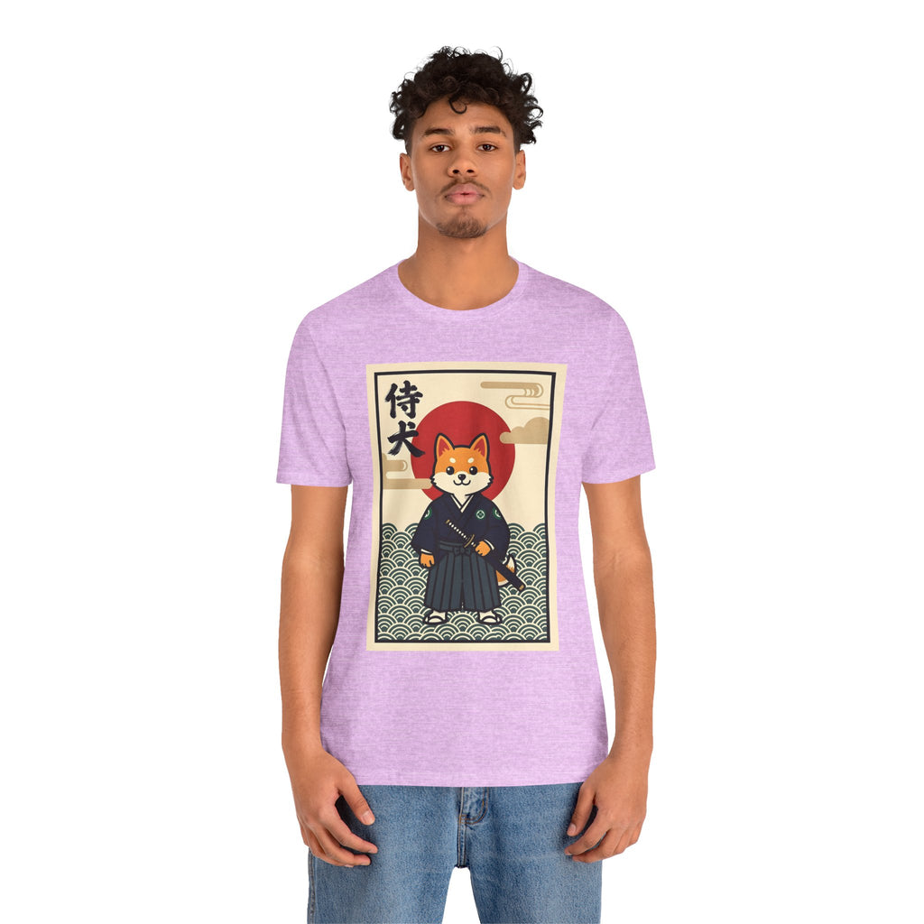 Samurai Shiba Inu Tee — Japanese Vintage Dog Graphic T-Shirt
