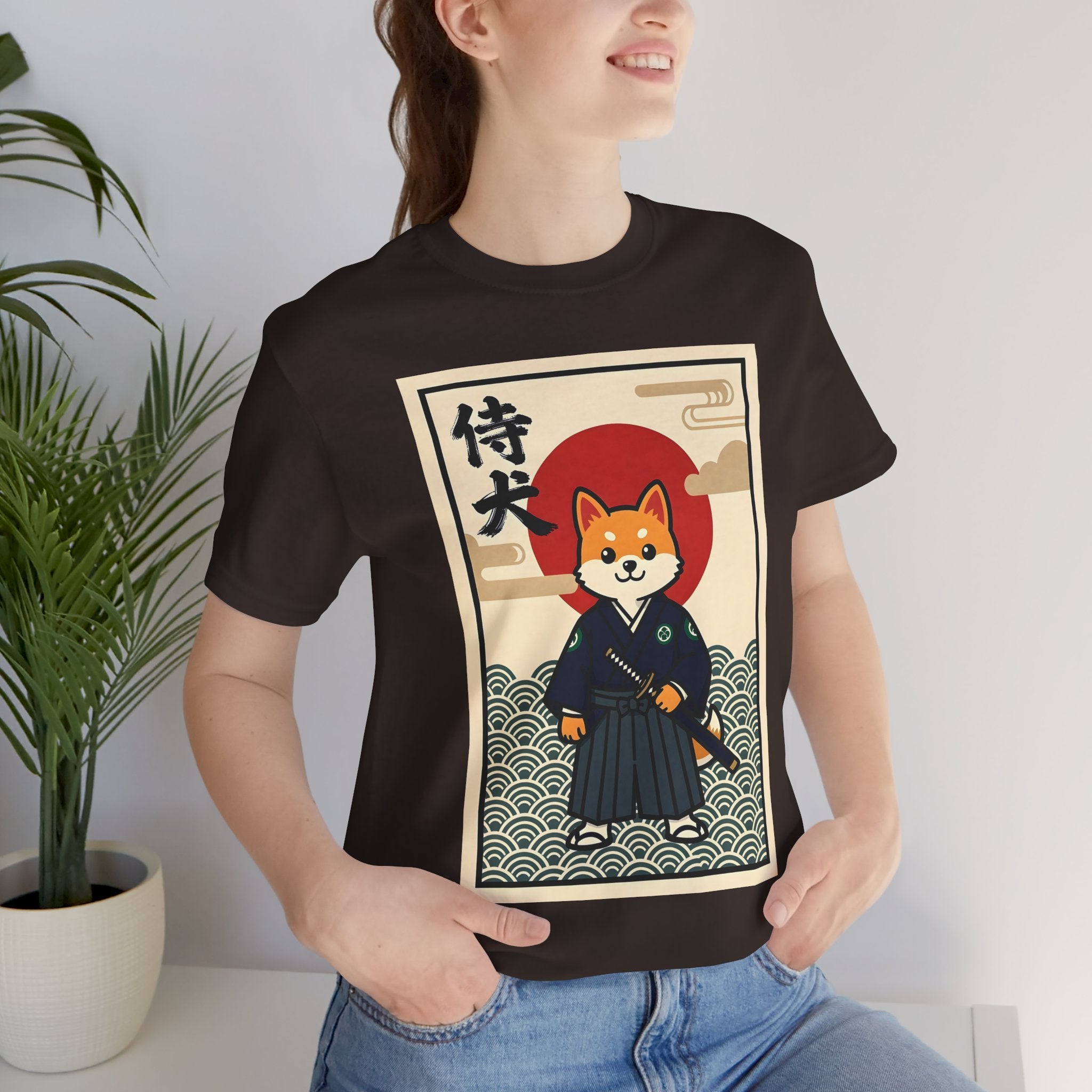 Samurai Shiba Inu Tee — Japanese Vintage Dog Graphic T-Shirt