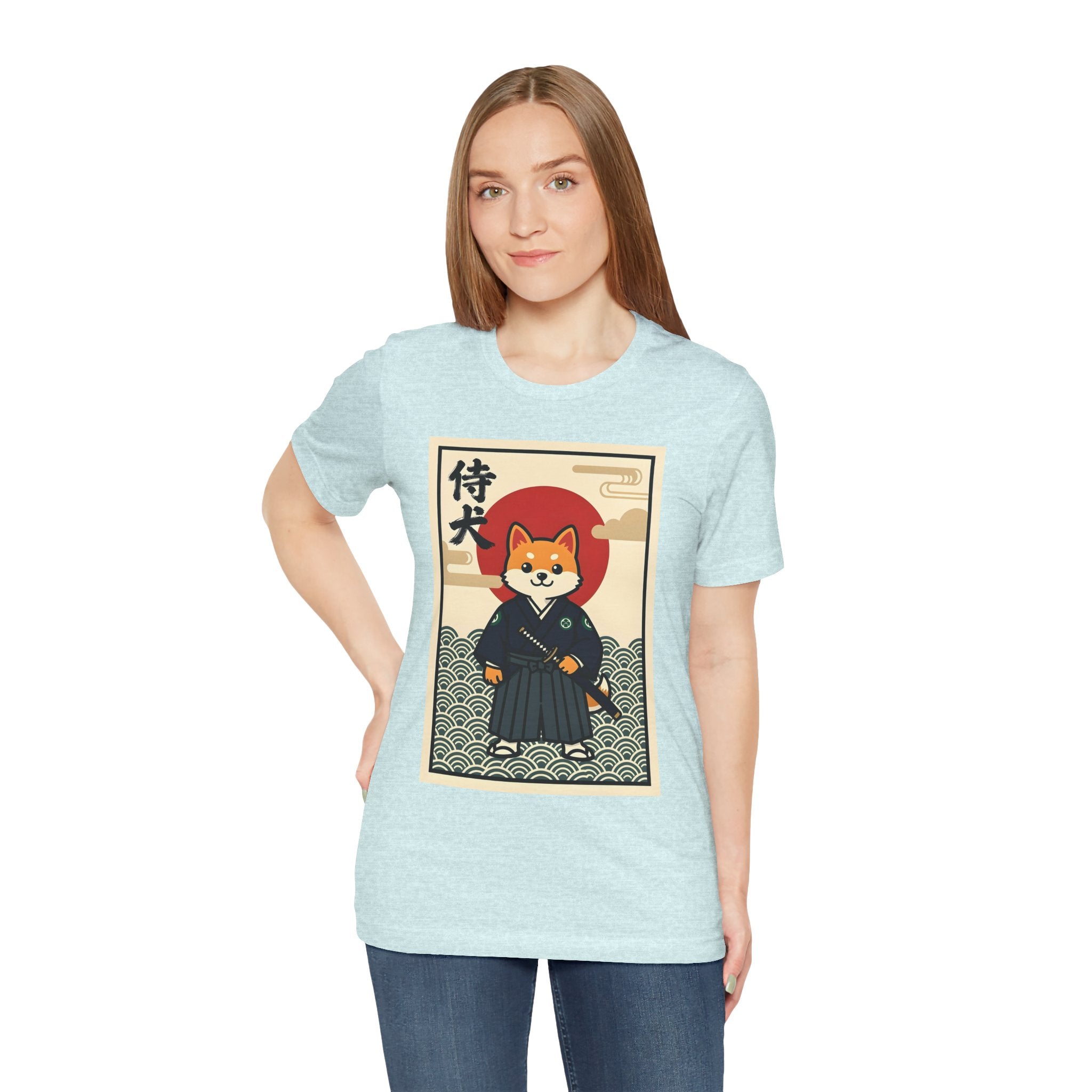 Samurai Shiba Inu Tee — Japanese Vintage Dog Graphic T-Shirt