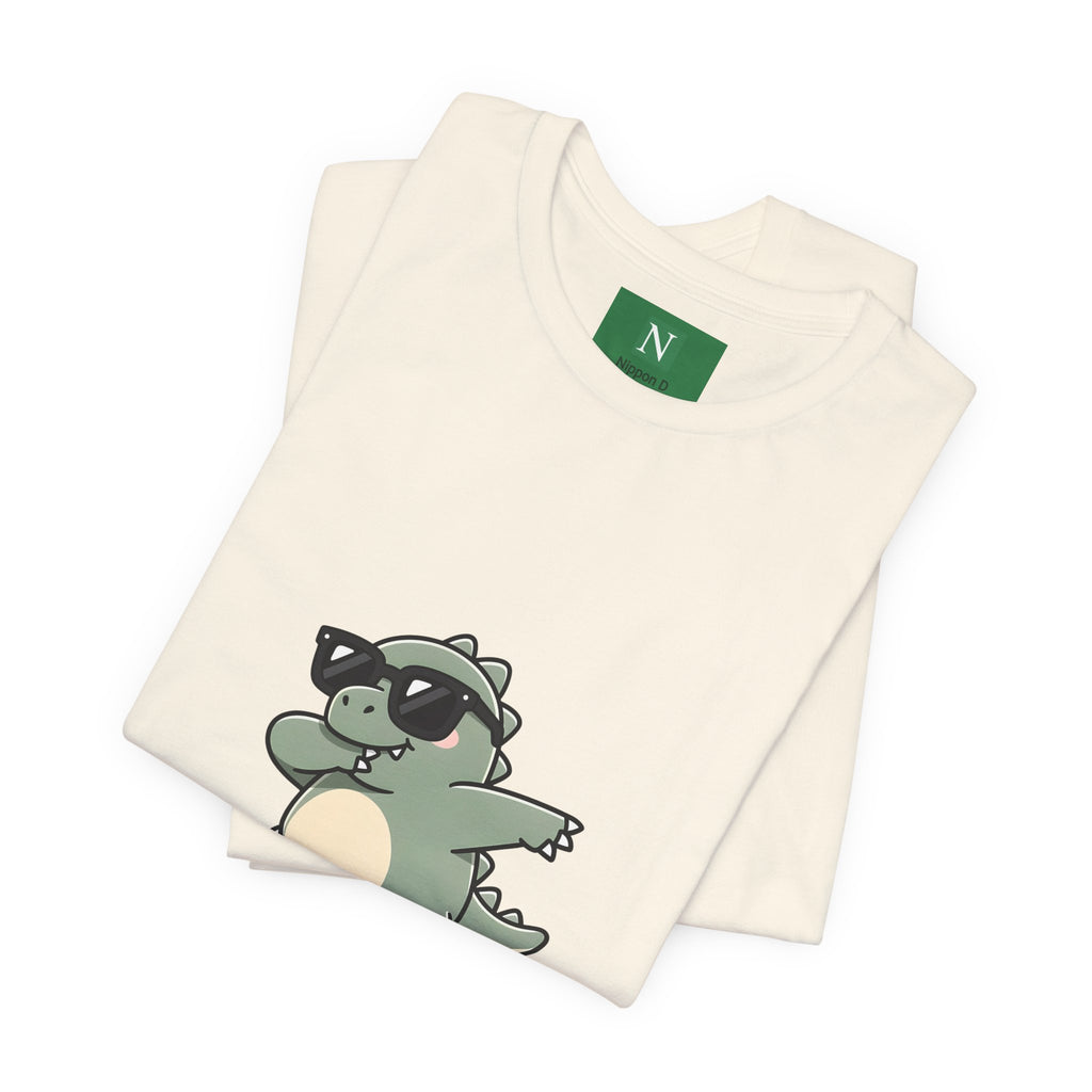 Cool Dino Tee — 'クール恐竜' Sunglasses Dinosaur Graphic T-Shirt
