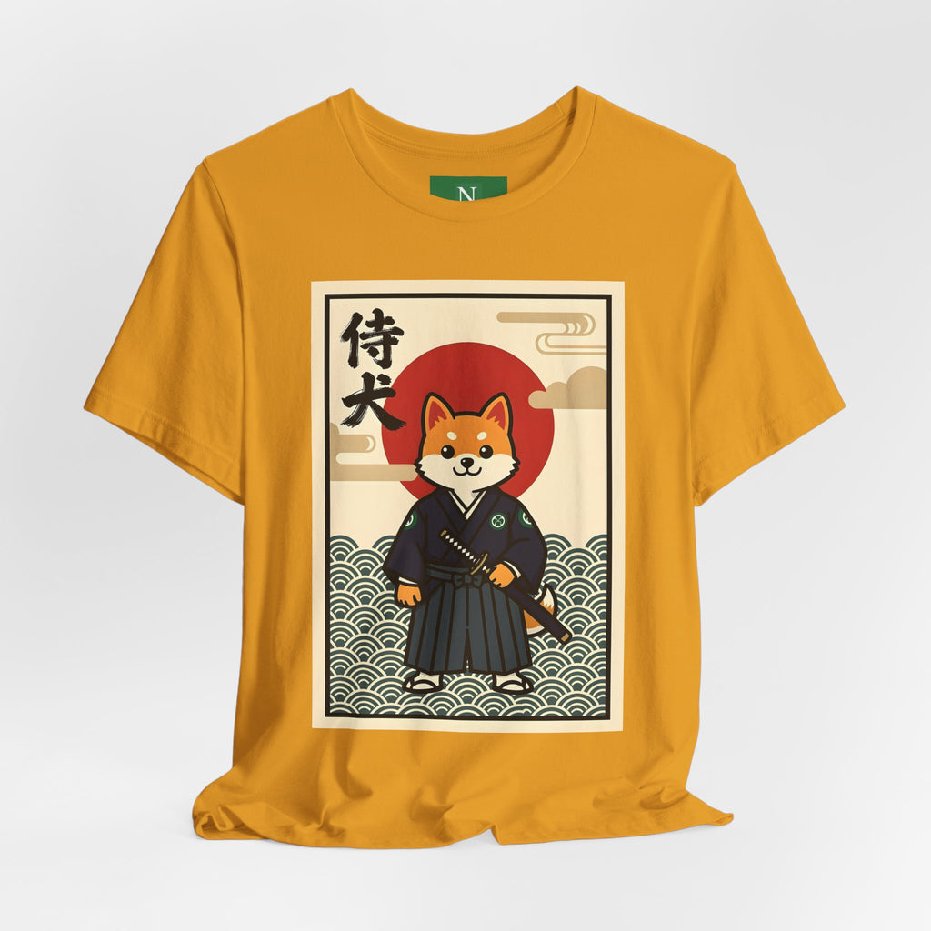Samurai Shiba Inu Tee — Japanese Vintage Dog Graphic T-Shirt