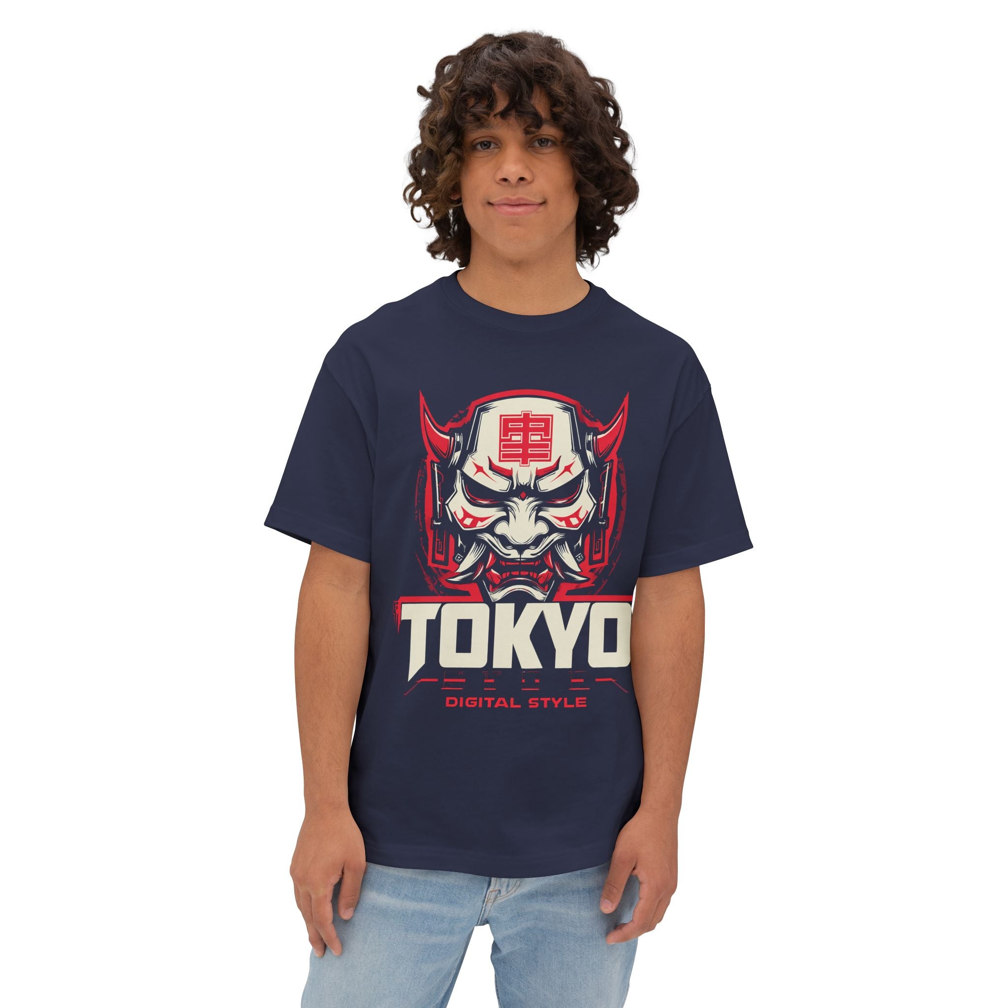 Copy of Japanese Wave Art Unisex Oversized Boxy Tee, Casual Streetwear, Vintage Graphic Tee, Summer Outfit, Gift for Art Lovers