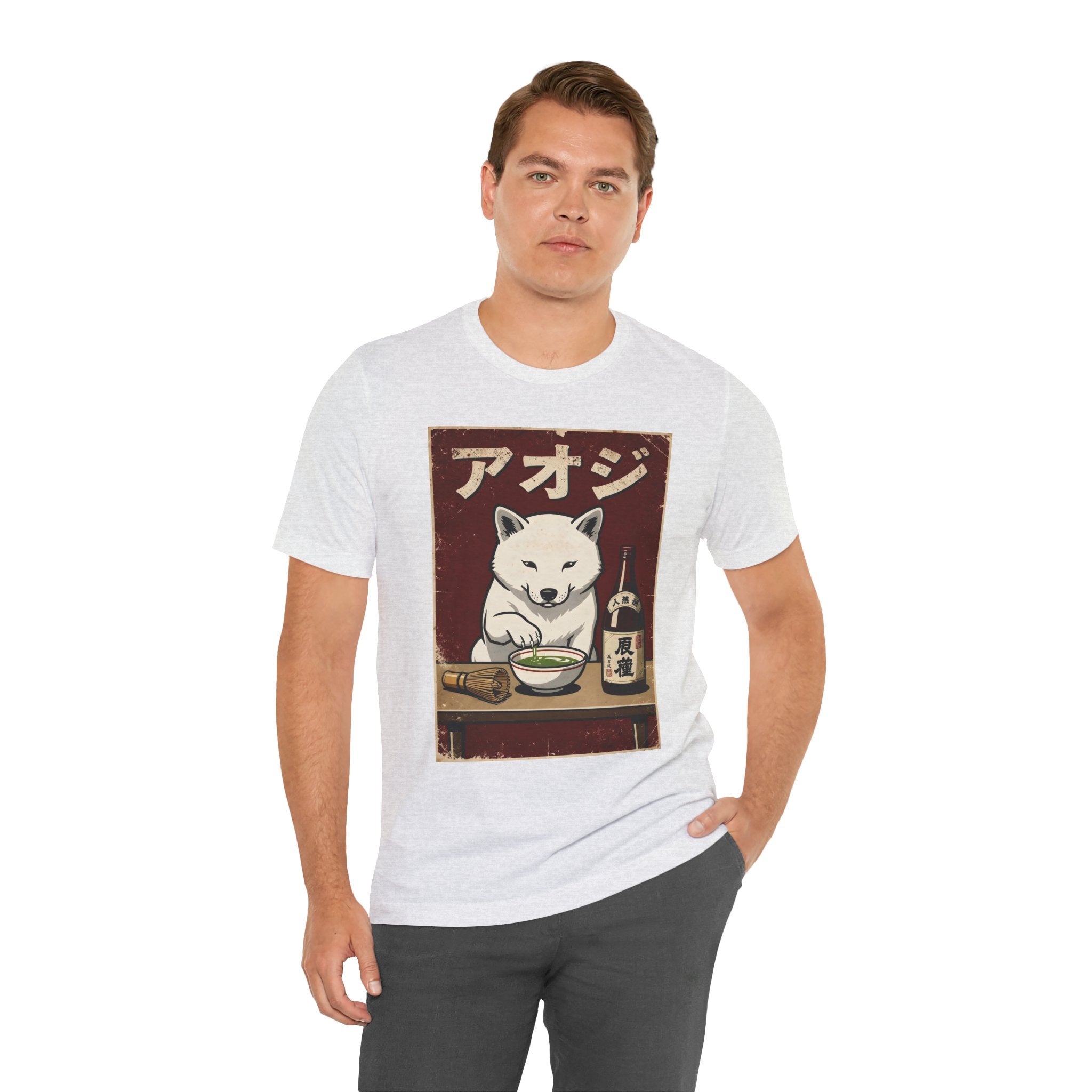 Shiba Inu Ramen Tee — Japanese Dog Dining Graphic T-Shirt