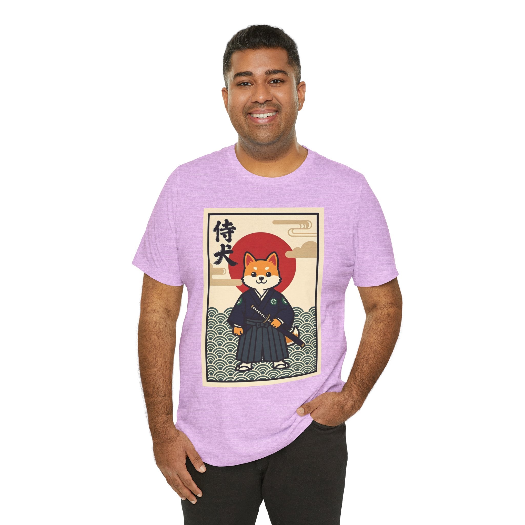 Samurai Shiba Inu Tee — Japanese Vintage Dog Graphic T-Shirt