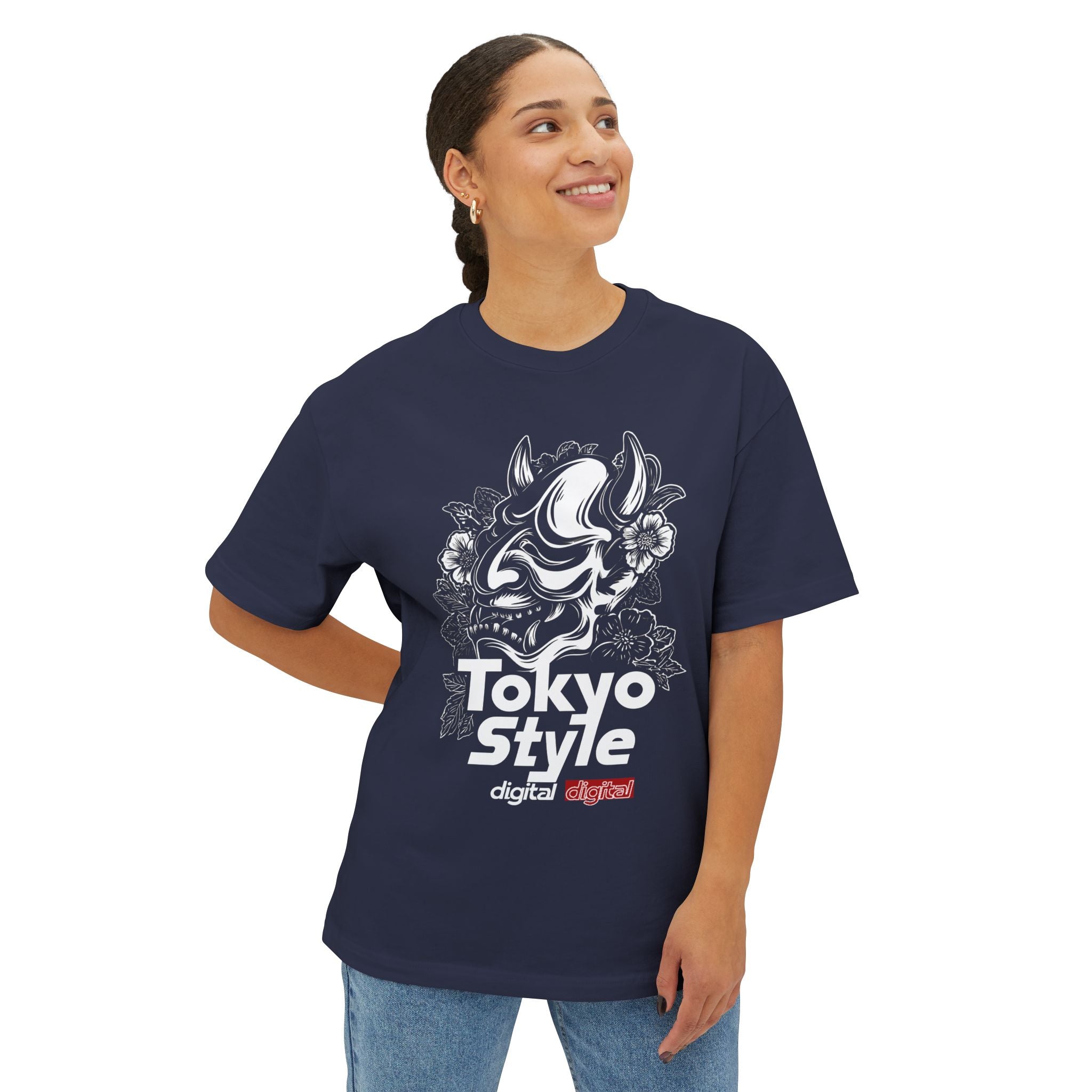 Copy of Japanese Wave Art Unisex Oversized Boxy Tee, Casual Streetwear, Vintage Graphic Tee, Summer Outfit, Gift for Art Lovers