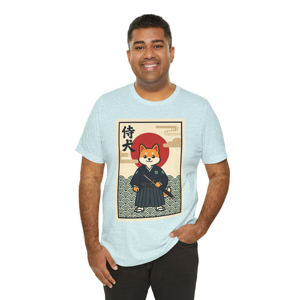 Samurai Shiba Inu Tee — Japanese Vintage Dog Graphic T-Shirt