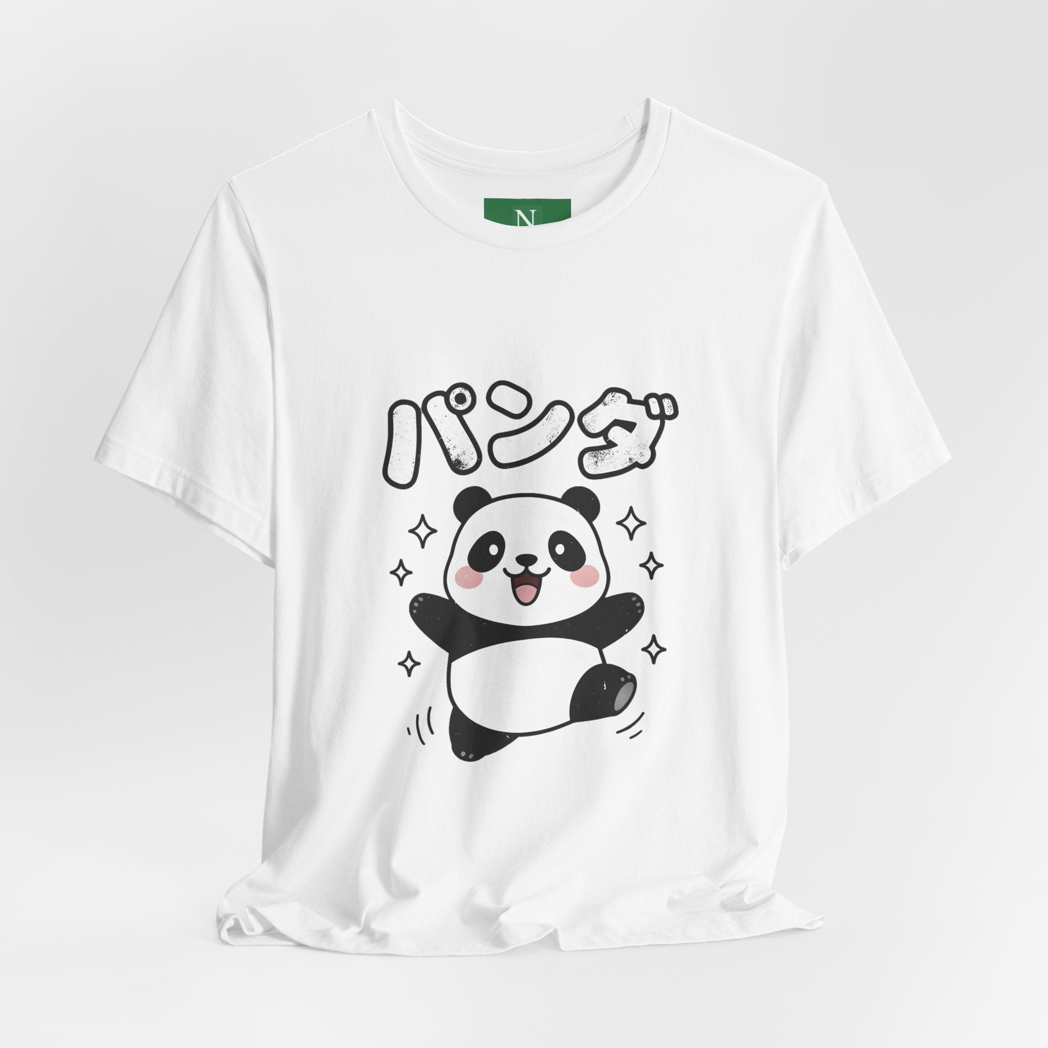 Cute Kawaii Panda Tee – パンダ (Panda) Graphic T-Shirt