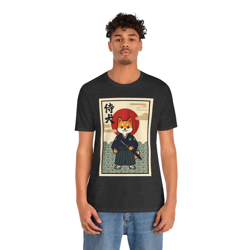 Samurai Shiba Inu Tee — Japanese Vintage Dog Graphic T-Shirt