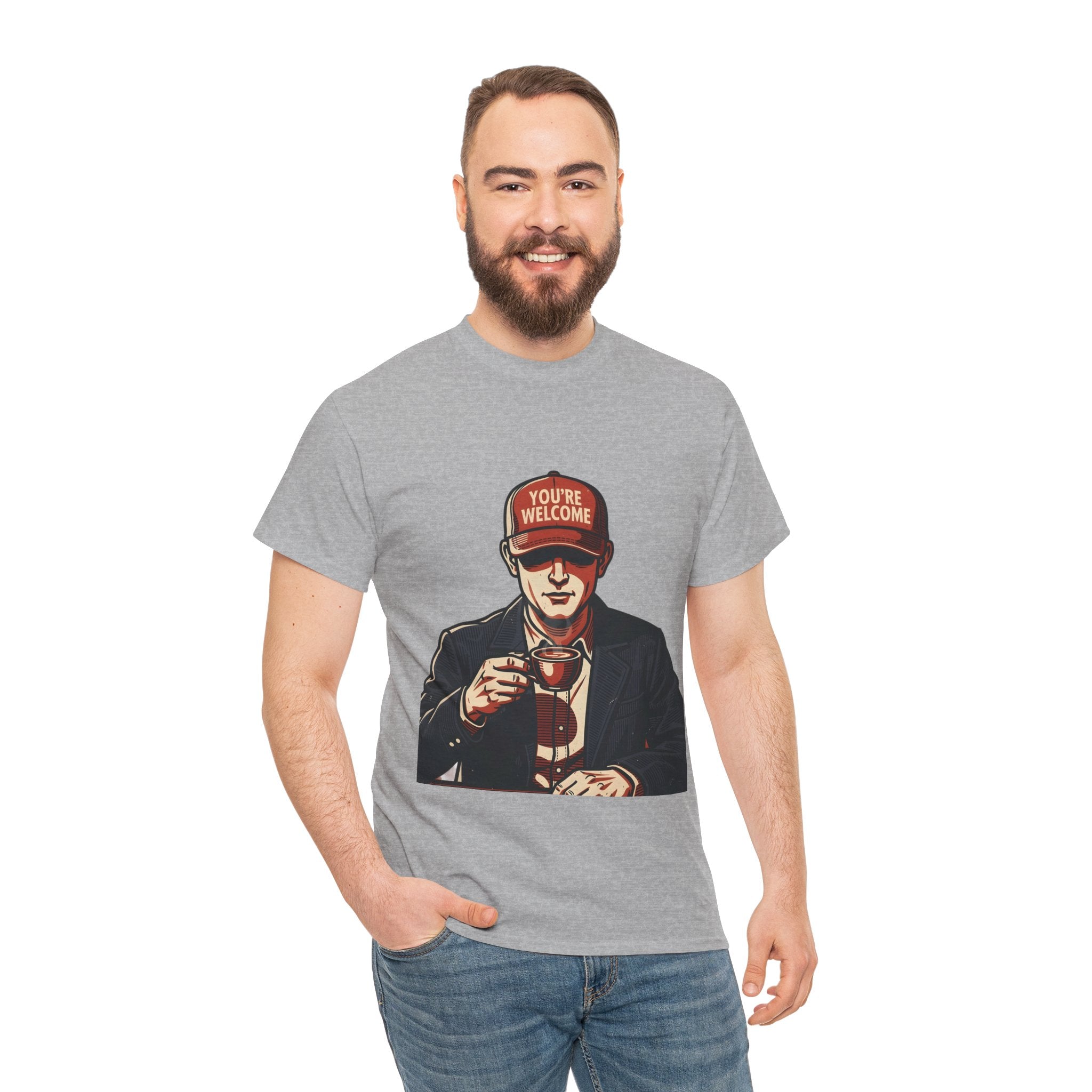 T-Shirt — 'You’re Welcome' Cheers Graphic Tee