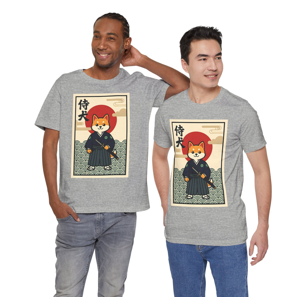 Samurai Shiba Inu Tee — Japanese Vintage Dog Graphic T-Shirt