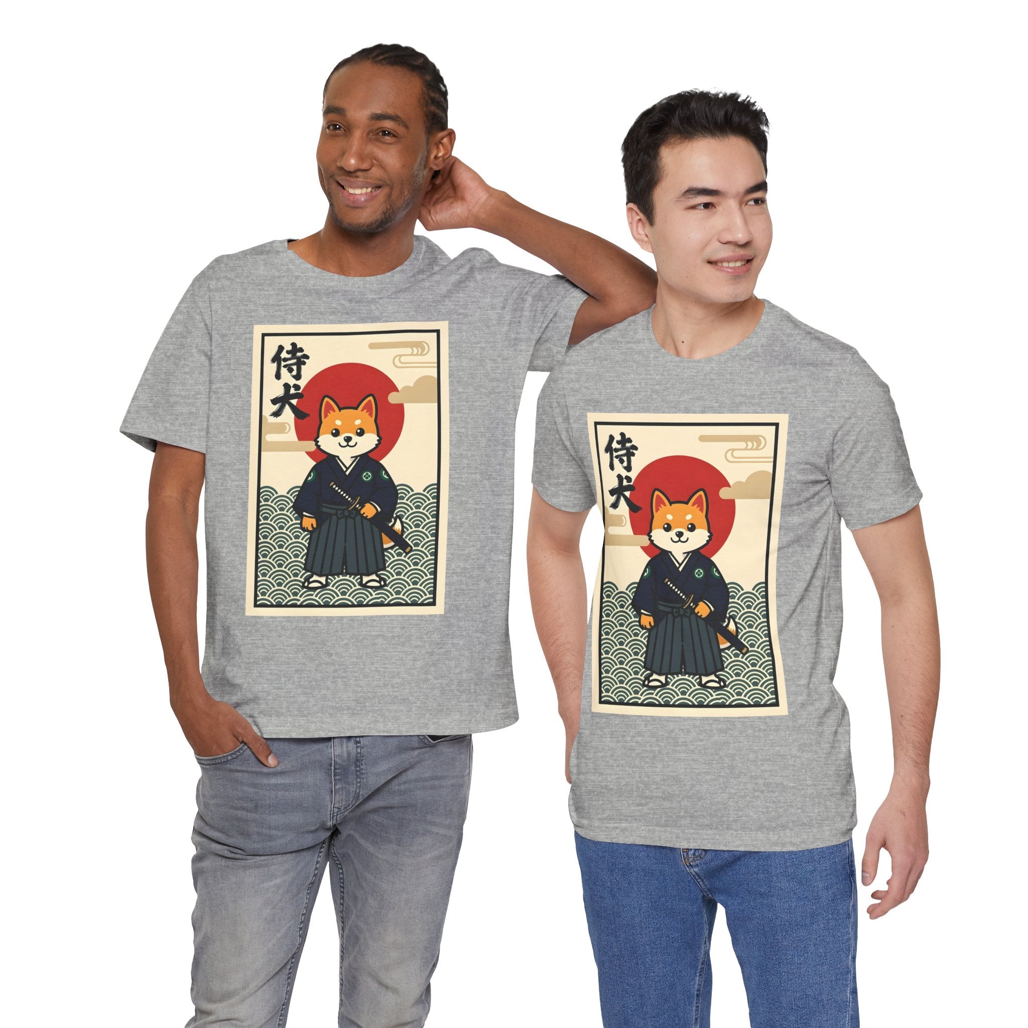 Samurai Shiba Inu Tee — Japanese Vintage Dog Graphic T-Shirt