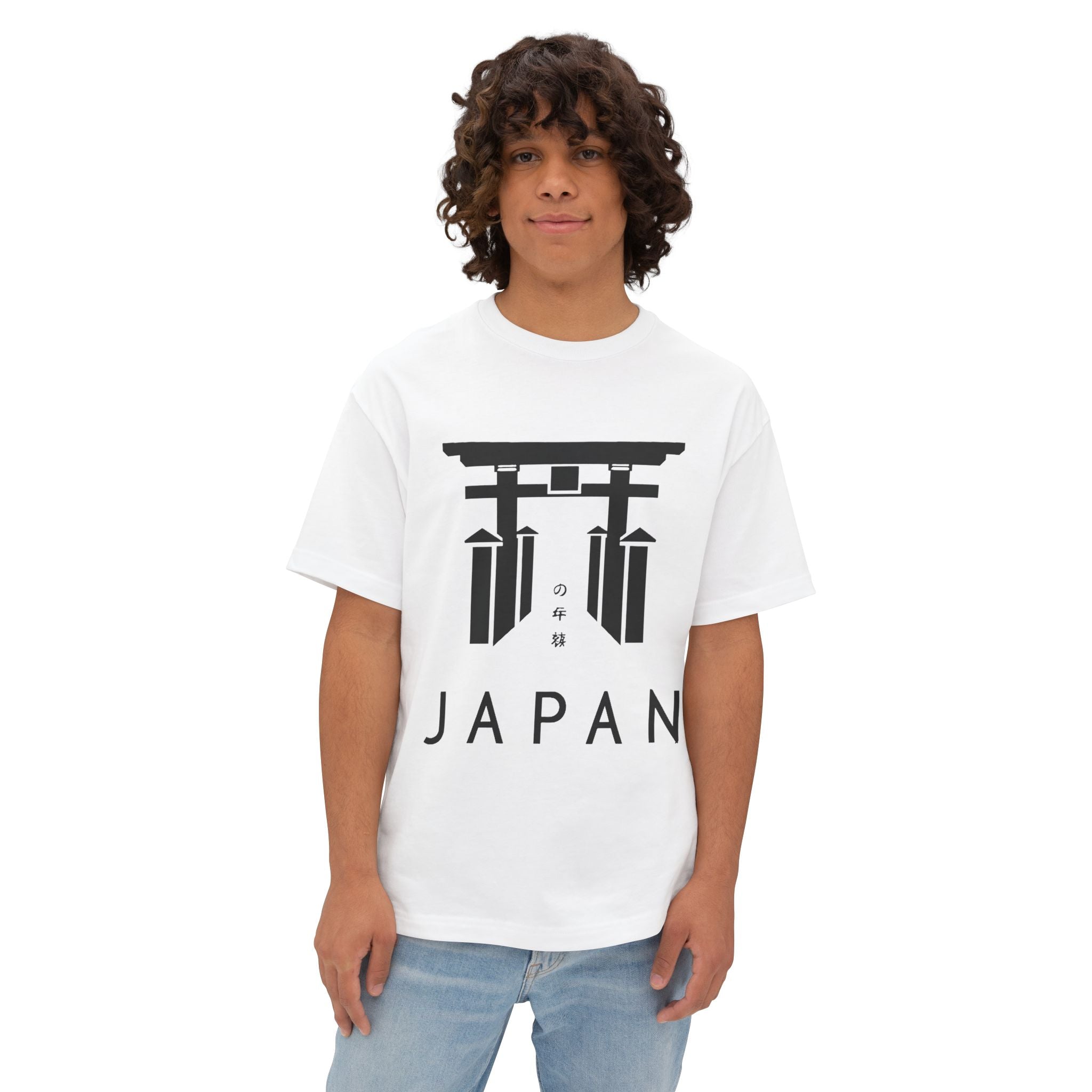 Copy of Japanese Wave Art Unisex Oversized Boxy Tee, Casual Streetwear, Vintage Graphic Tee, Summer Outfit, Gift for Art Lovers