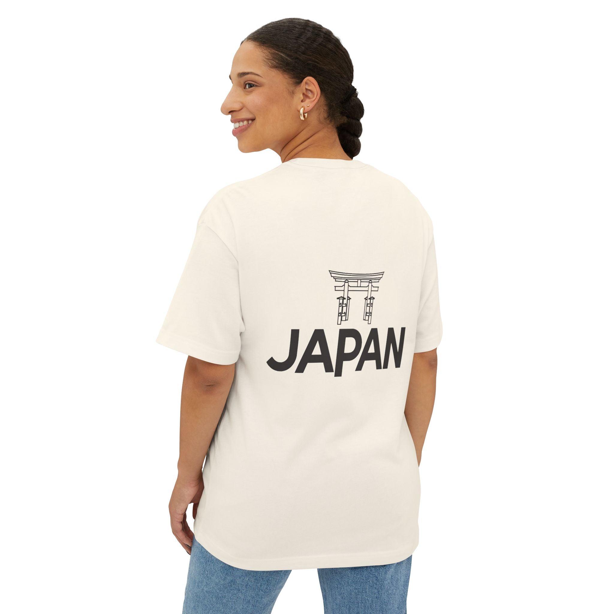 Copy of Japanese Wave Art Unisex Oversized Boxy Tee, Casual Streetwear, Vintage Graphic Tee, Summer Outfit, Gift for Art Lovers