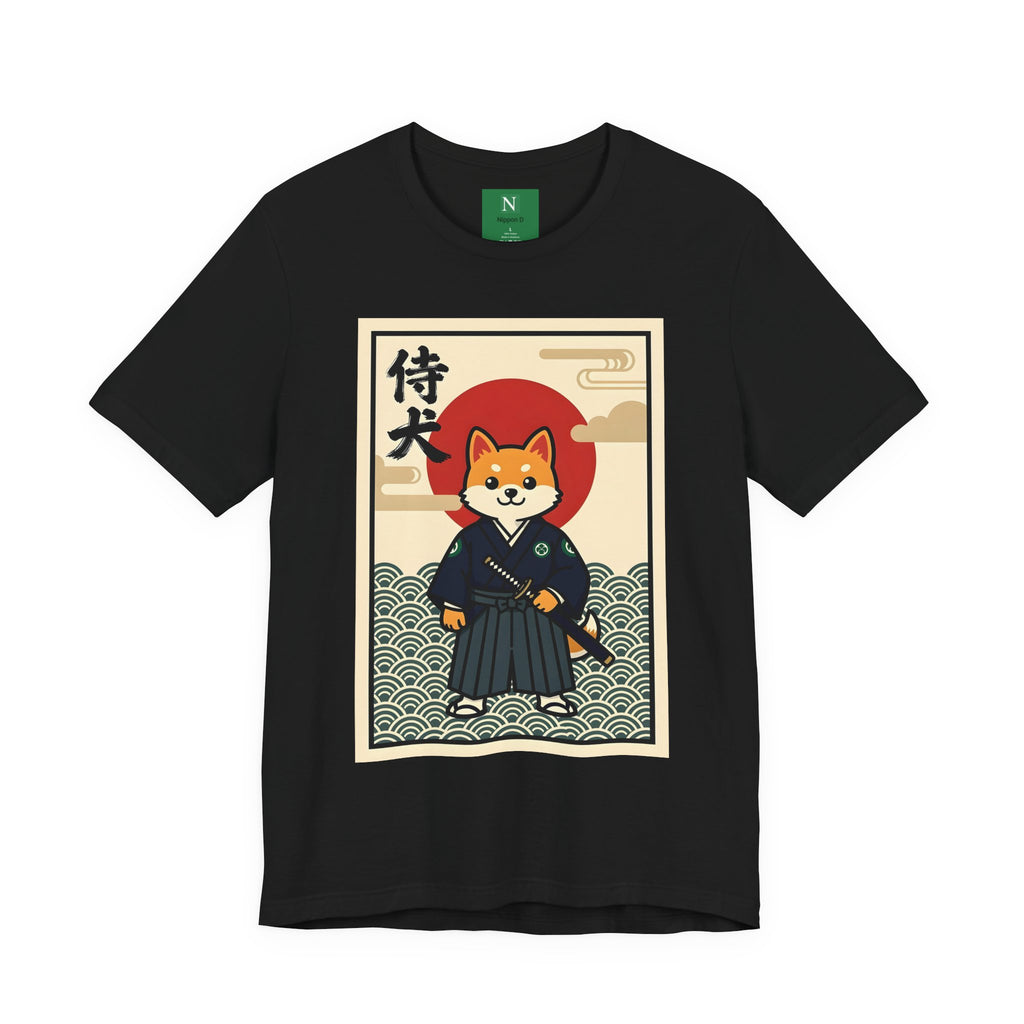 Samurai Shiba Inu Tee — Japanese Vintage Dog Graphic T-Shirt