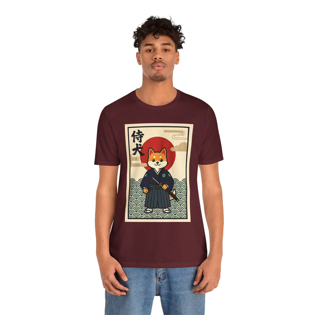 Samurai Shiba Inu Tee — Japanese Vintage Dog Graphic T-Shirt