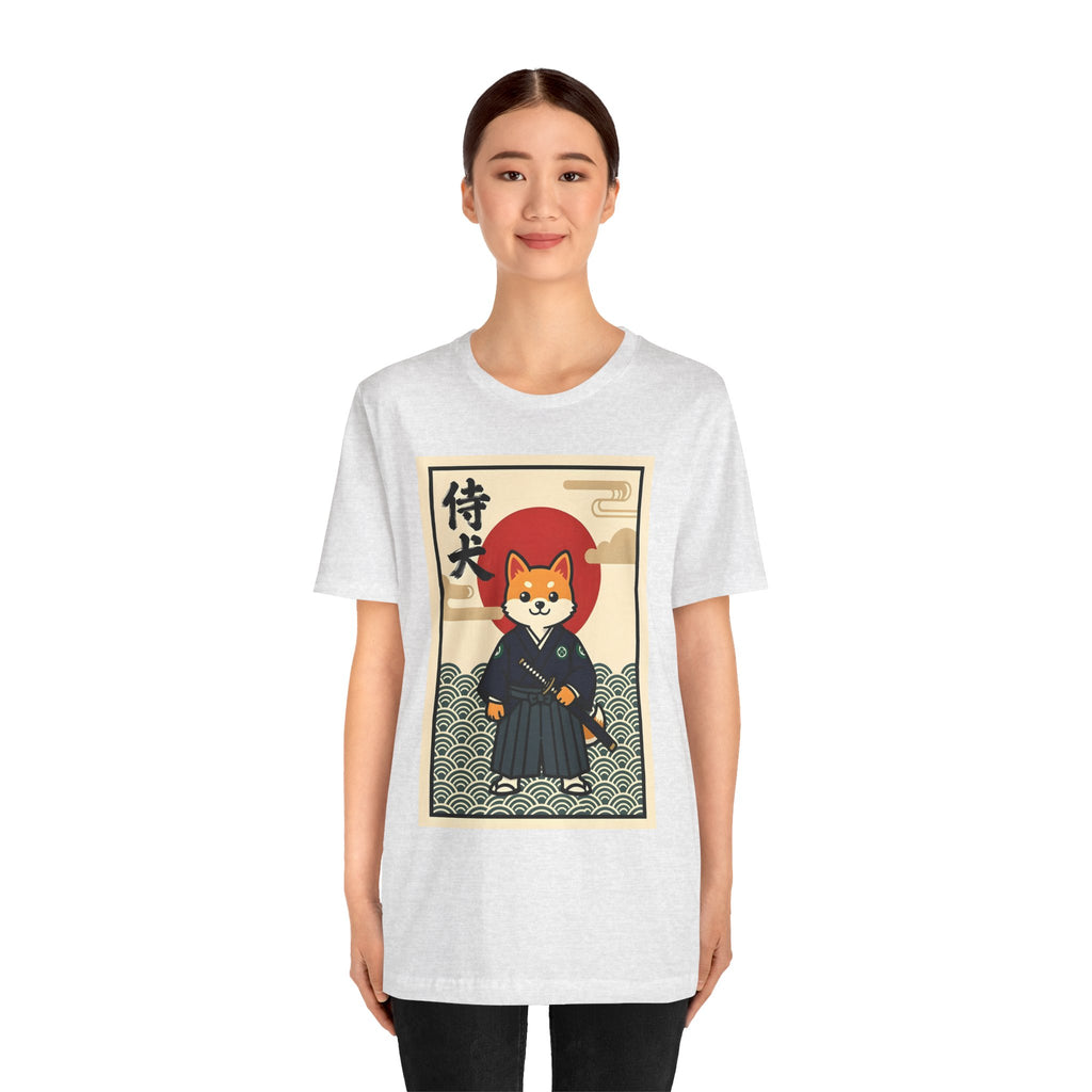 Samurai Shiba Inu Tee — Japanese Vintage Dog Graphic T-Shirt