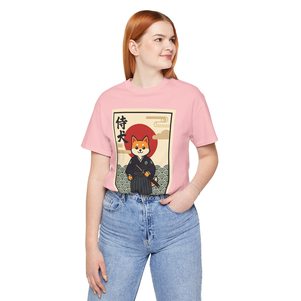 Samurai Shiba Inu Tee — Japanese Vintage Dog Graphic T-Shirt