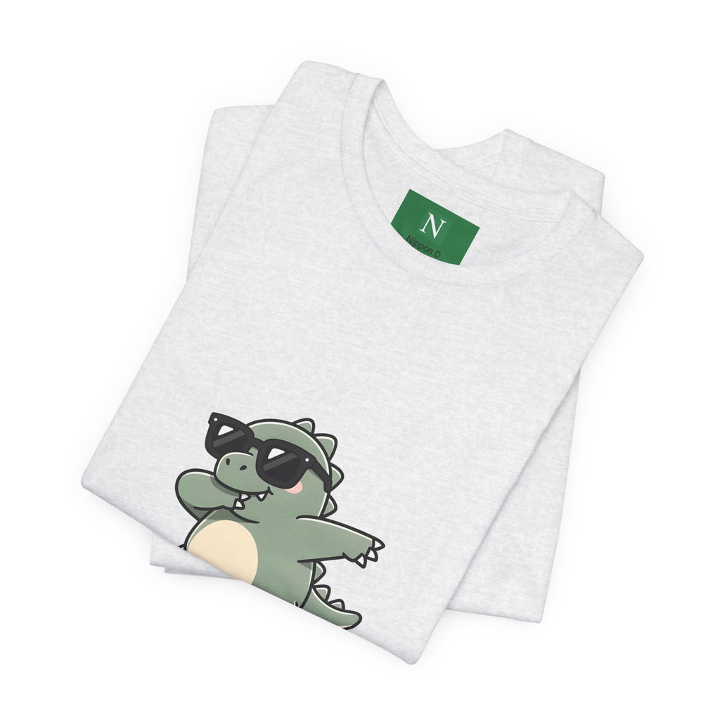 Cool Dino Tee — 'クール恐竜' Sunglasses Dinosaur Graphic T-Shirt