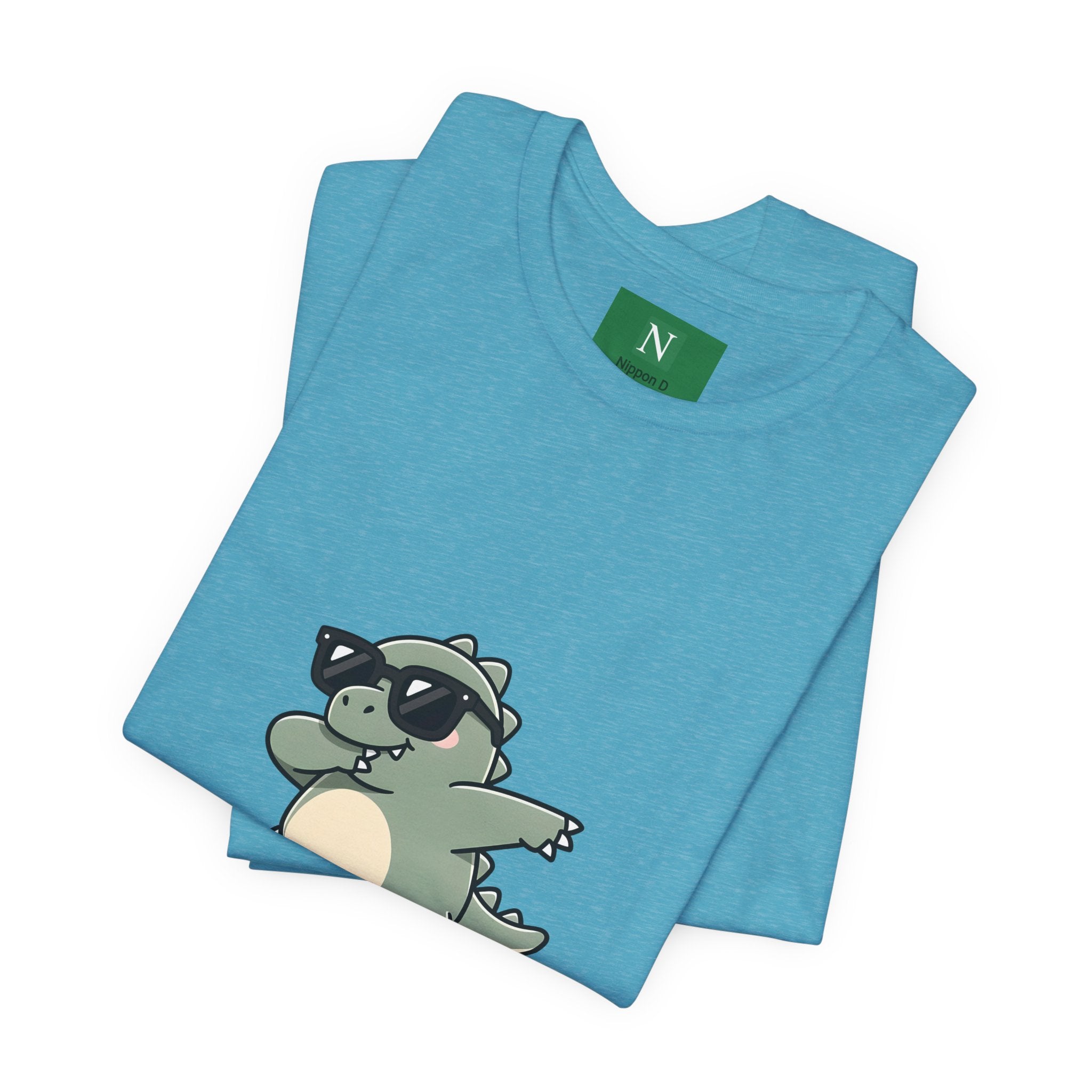 Cool Dino Tee — 'クール恐竜' Sunglasses Dinosaur Graphic T-Shirt