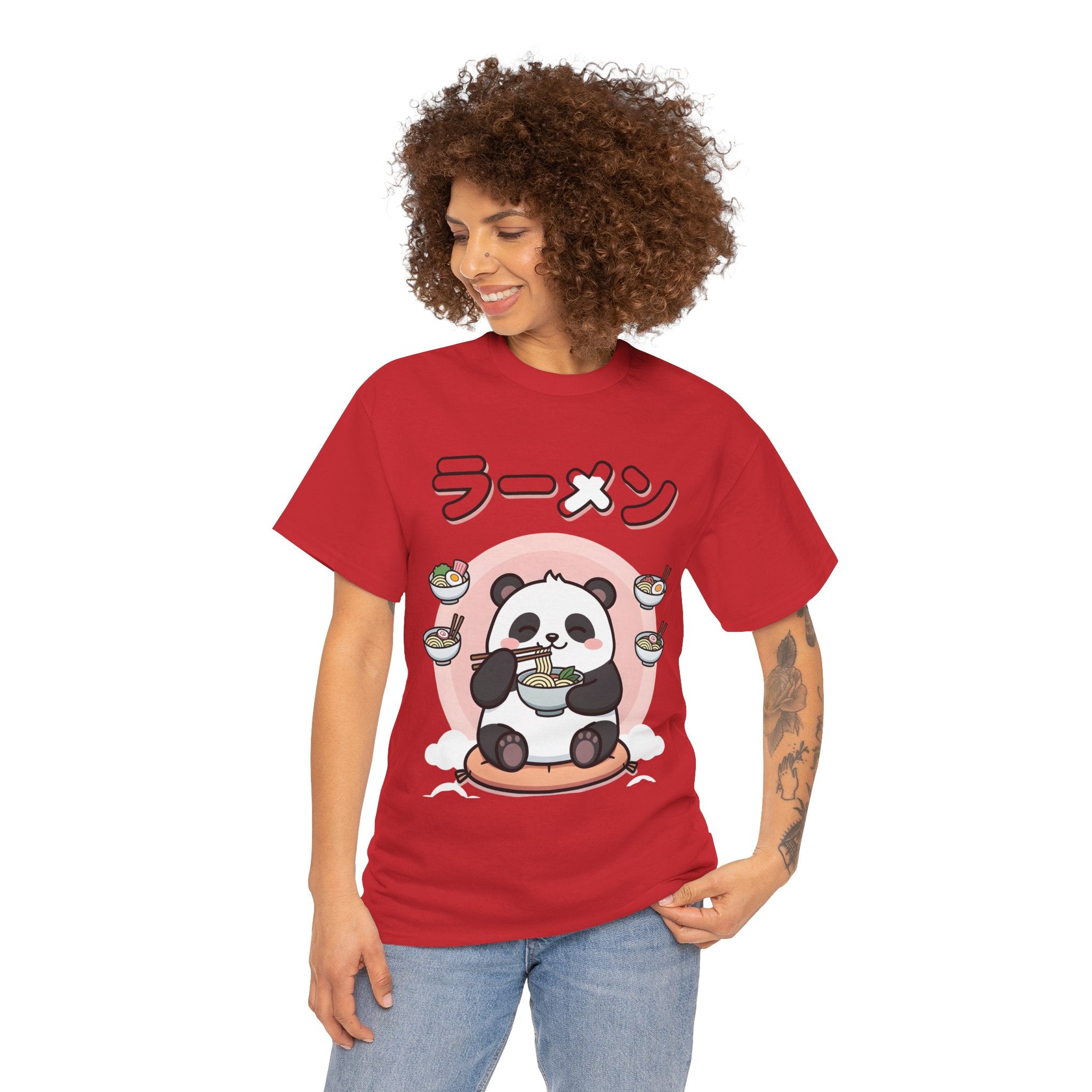 Panda Ramen T-Shirt — Cute Kawaii Ramen Lover Tee