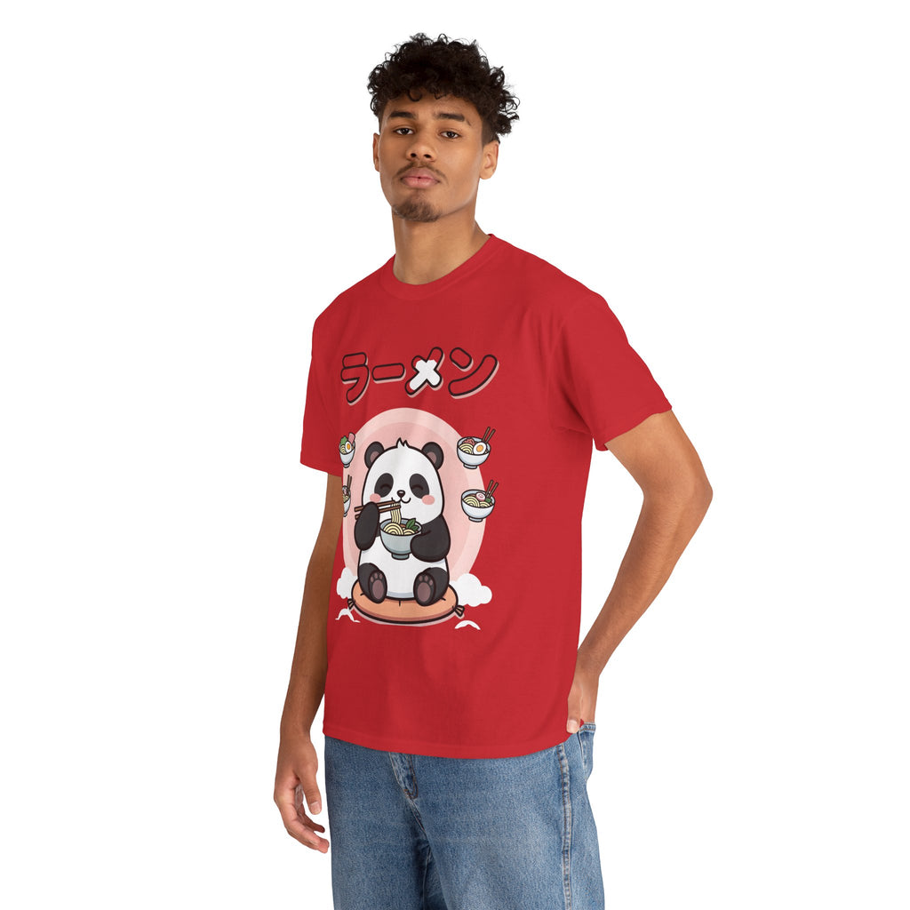 Panda Ramen T-Shirt — Cute Kawaii Ramen Lover Tee