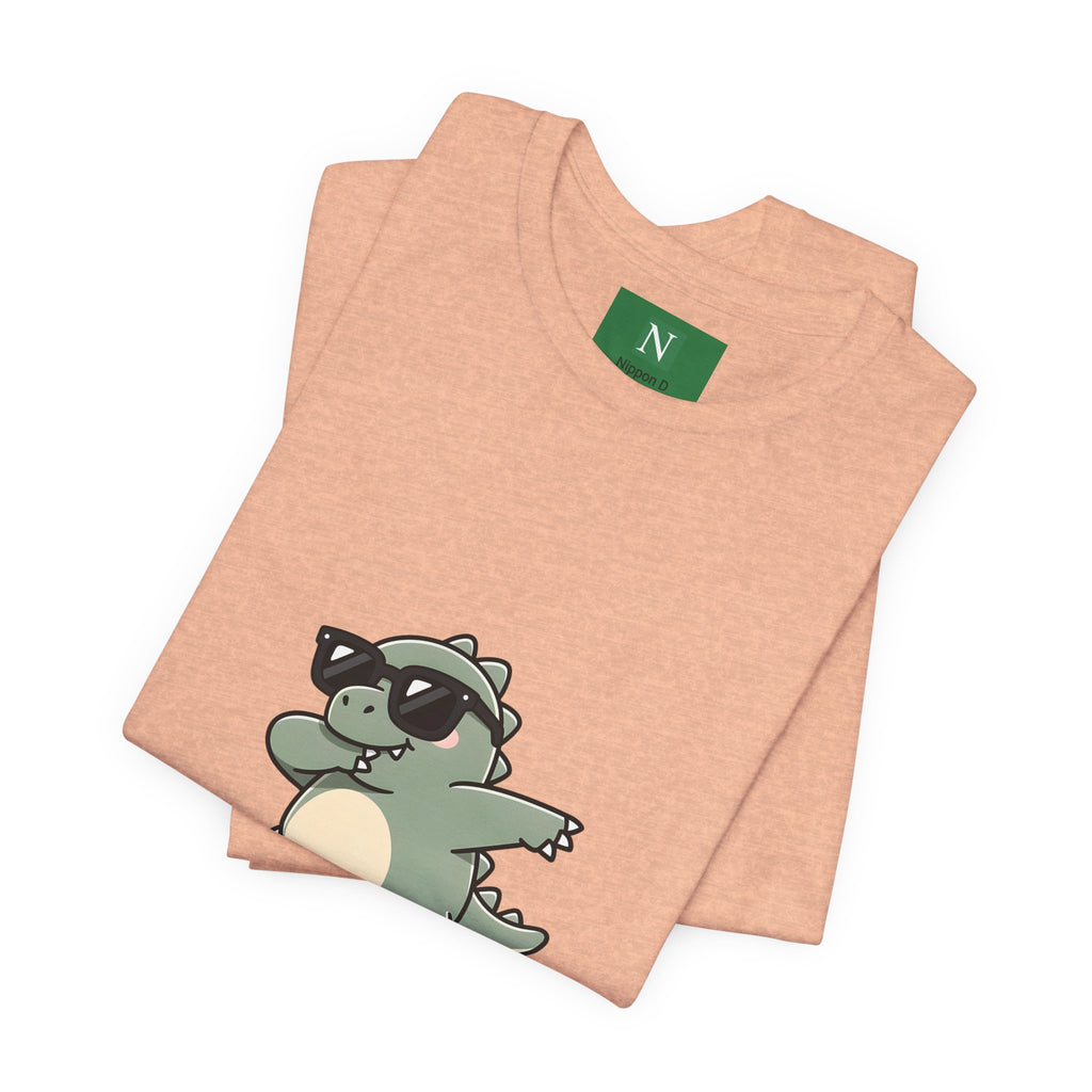 Cool Dino Tee — 'クール恐竜' Sunglasses Dinosaur Graphic T-Shirt