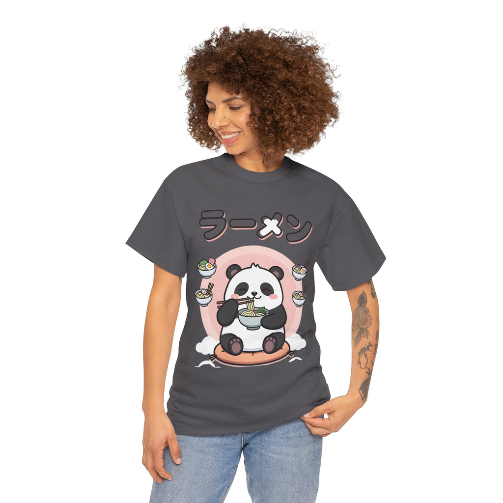Panda Ramen T-Shirt — Cute Kawaii Ramen Lover Tee