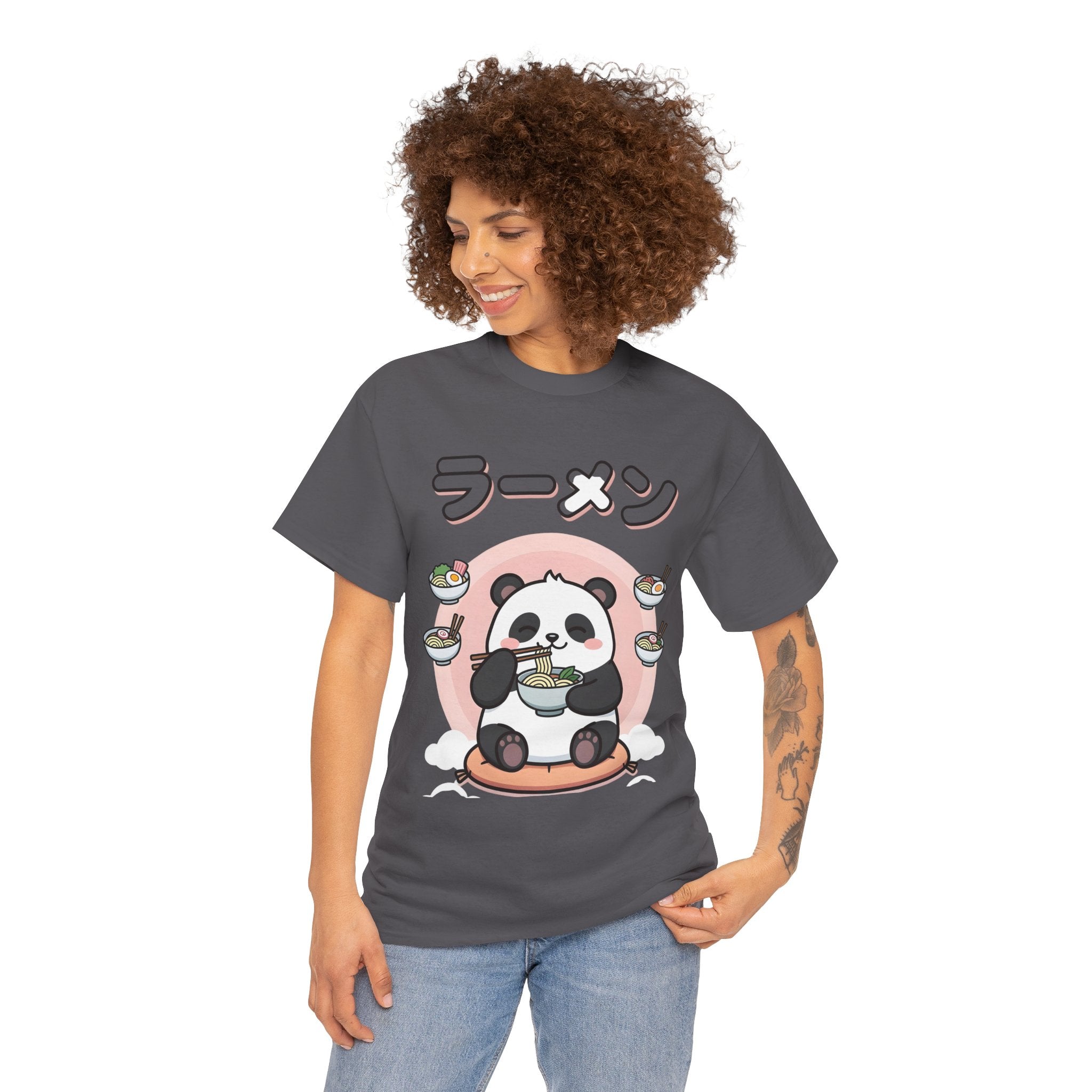 Panda Ramen T-Shirt — Cute Kawaii Ramen Lover Tee