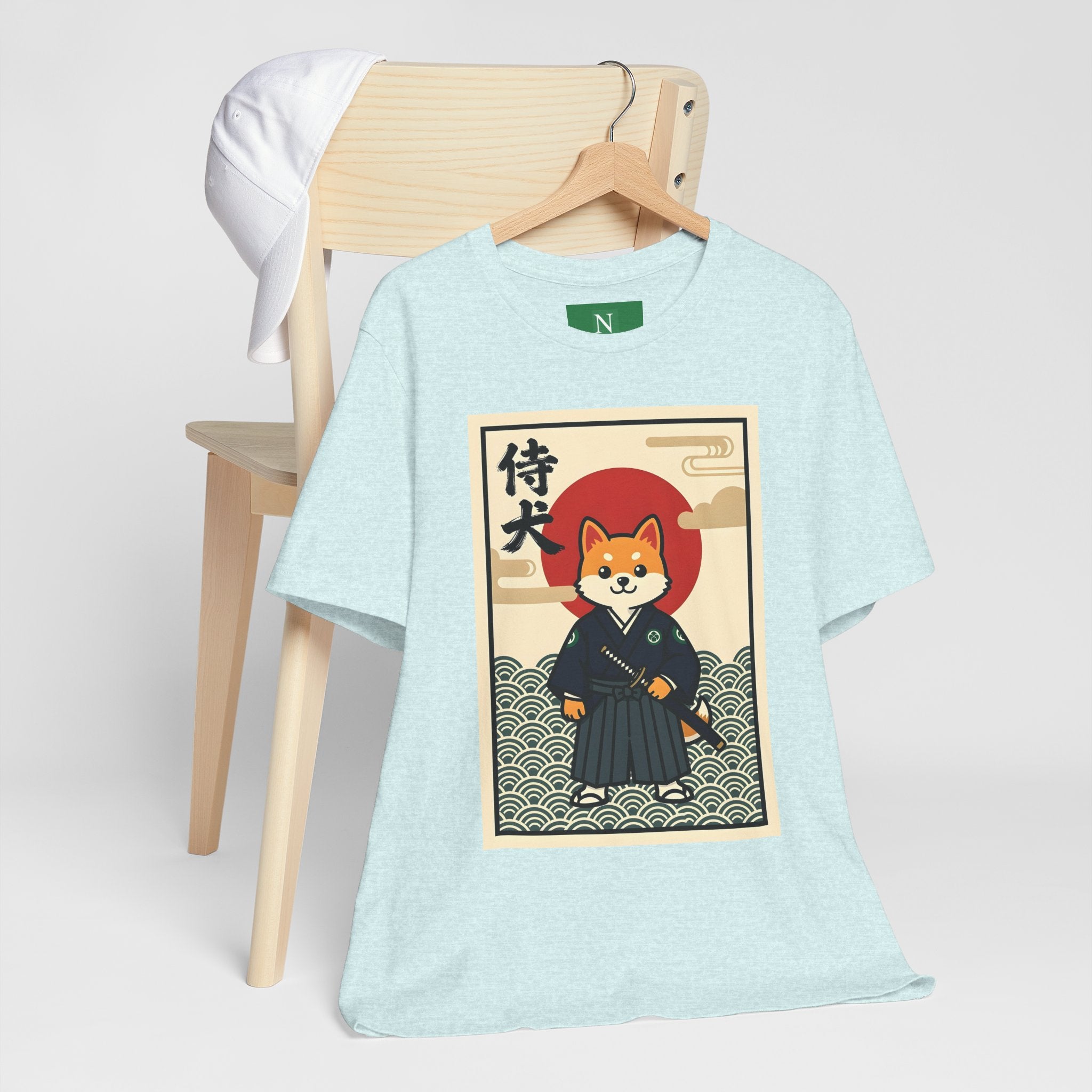 Samurai Shiba Inu Tee — Japanese Vintage Dog Graphic T-Shirt