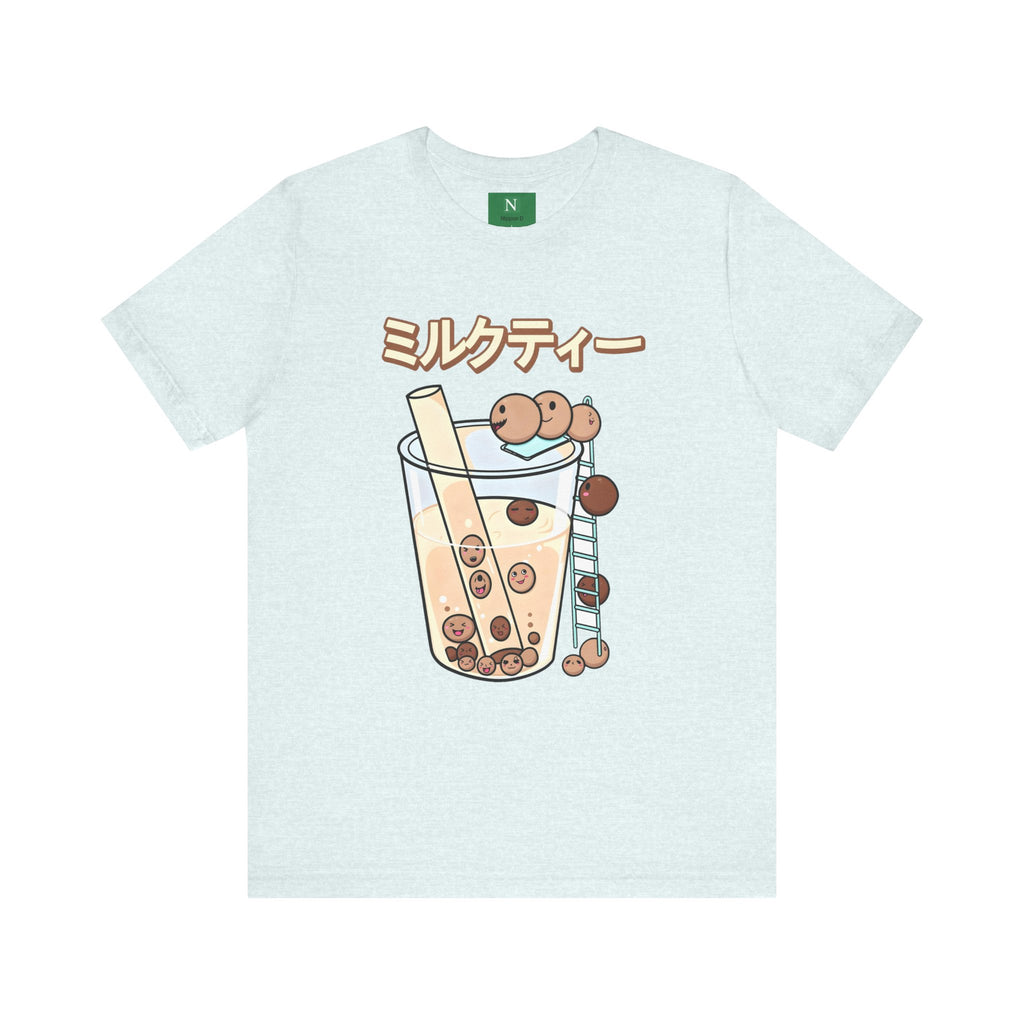 Boba Milk Tea T‑Shirt – ミルクティー Bubble Tea Graphic Tee