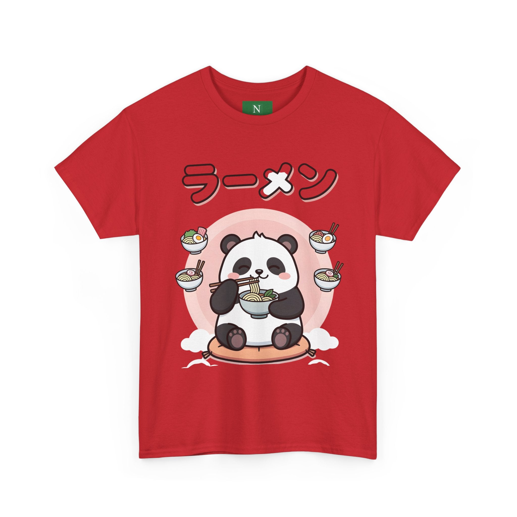 Panda Ramen T-Shirt — Cute Kawaii Ramen Lover Tee
