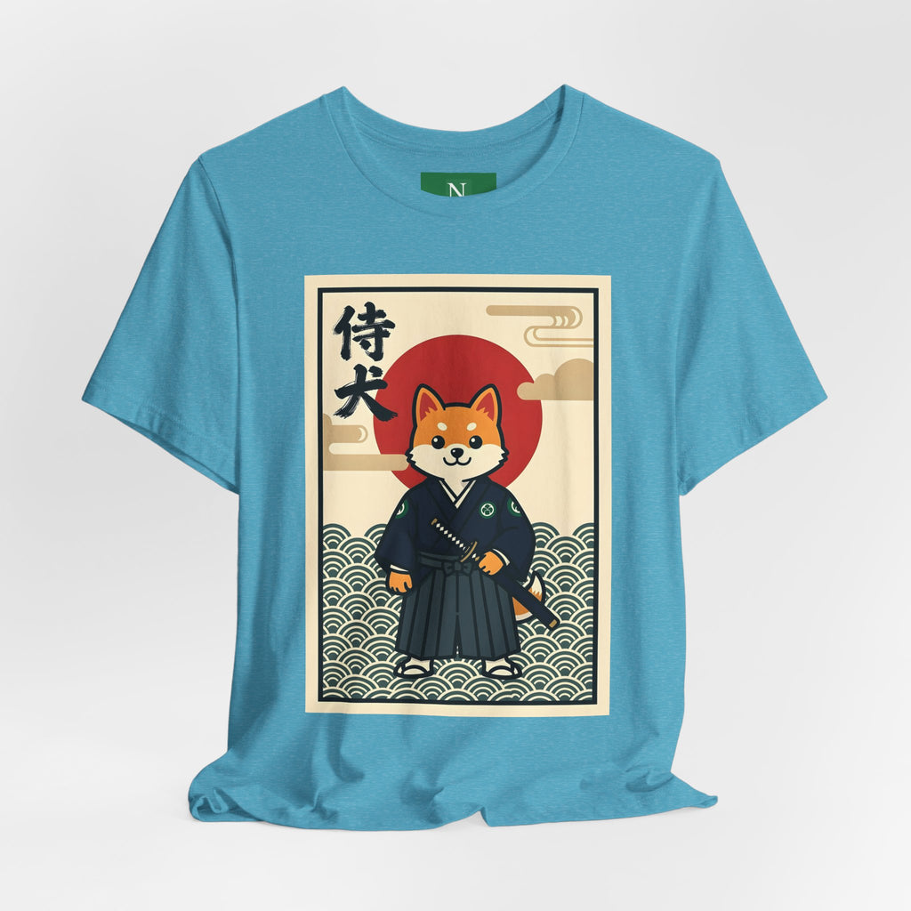 Samurai Shiba Inu Tee — Japanese Vintage Dog Graphic T-Shirt