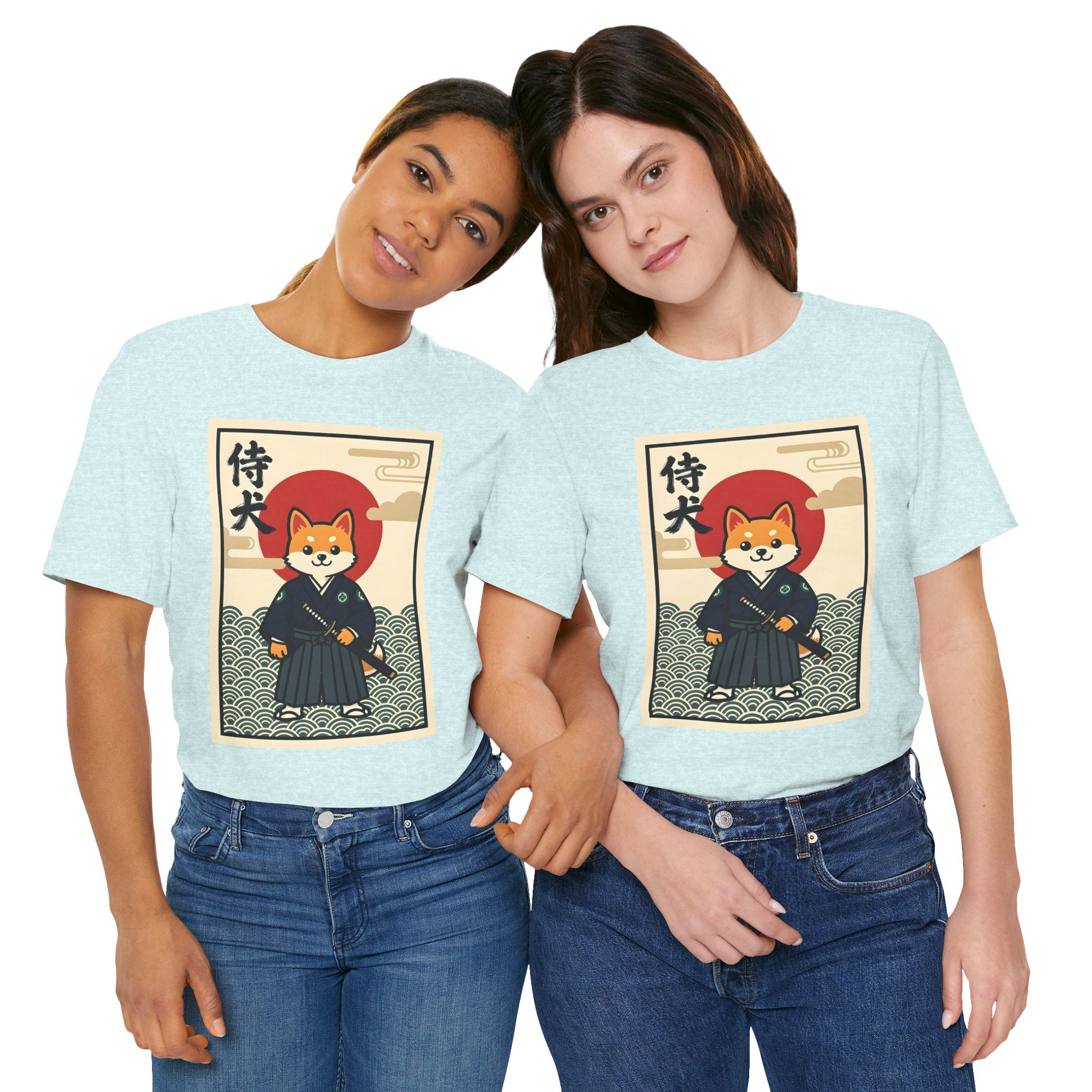 Samurai Shiba Inu Tee — Japanese Vintage Dog Graphic T-Shirt