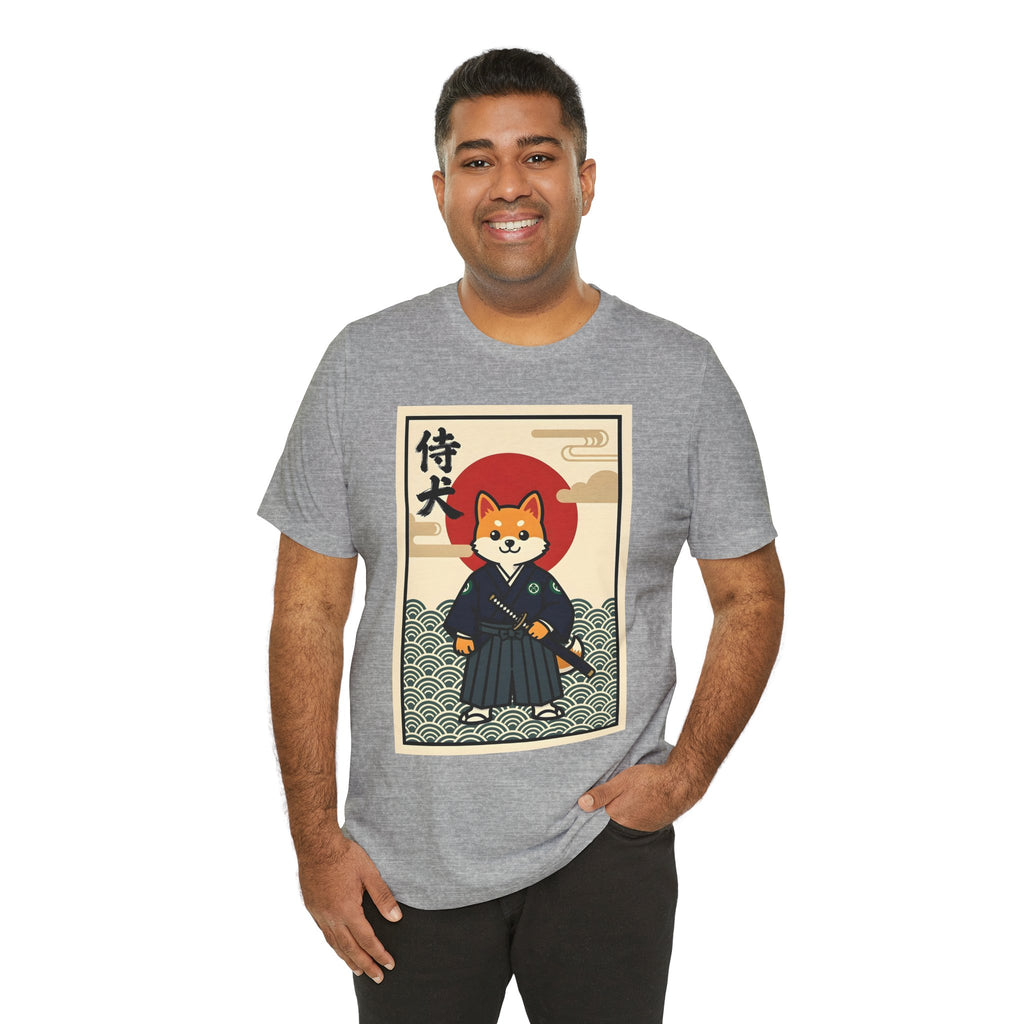Samurai Shiba Inu Tee — Japanese Vintage Dog Graphic T-Shirt