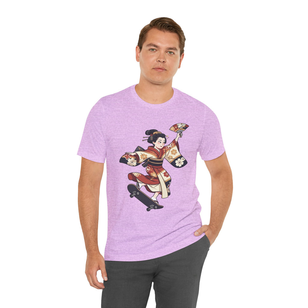 Skateboarding Geisha T-Shirt