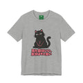 Black Cat Tee with Japanese Text — 'Mita Me wa Ii, Kimochi wa Sore Ijo' Cute Kawaii Graphic T-Shirt